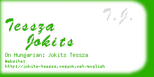 tessza jokits business card